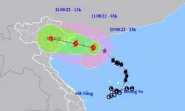 Bão đổ bộ sáng sớm mai, hướng về Quảng Ninh – Ninh Bình
