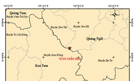 Sau Kon Tum, Quảng Nam, đến lượt Quảng Ngãi có động đất