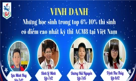 4 học sinh Hà Nội lọt tốp thí sinh có điểm cao nhất kỳ thi Toán học Hoa kỳ