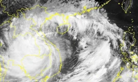 Bão suy yếu thành áp thấp nhiệt đới, mưa mở rộng miền Bắc, Thanh Hóa - Quảng Bình