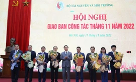 Bộ Tài nguyên và Môi trường bổ nhiệm hàng loạt cán bộ