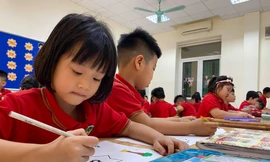 Bất khả kháng, học sinh lớp 1, 2 kiểm tra cuối kỳ bằng hình thức trực tuyến. (Ảnh mang tính minh hoạ)