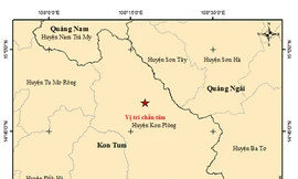 Sáng nay, 3 trận động đất liên tiếp ở Kon Tum