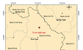 Tây Nguyên lại xảy ra động đất