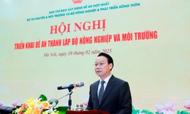Tân Bộ trưởng Nông nghiệp và Môi trường nêu 3 phương án sắp xếp cán bộ