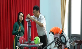 Học sinh nghiên cứu năng lượng, bảo vệ môi trường