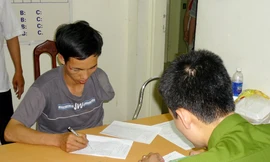 Cướp tiệm vàng ngay giữa trung tâm Hà Nội