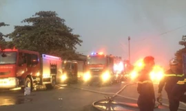 Lực lượng PCCC điều 8 xe cứu hỏa đến hiện trường