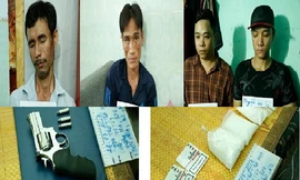 Phát hiện ma tuý, súng đạn trong ngôi nhà không số