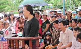 Nước mắt trong phiên tòa xử vụ vợ giết chồng