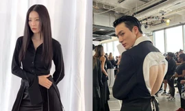 "Vườn hoa SM" đổ bộ show diễn của nhà thiết kế gốc Việt: Jeno (NCT) "đốt mắt" người xem!