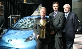 Nissan LEAF giành giải 'Xe của năm 2011'