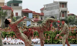 Clip: Lính đặc công diễn võ, đánh tập kích