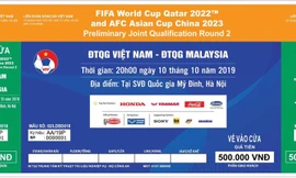 Vé trận Việt Nam-Malaysia vòng loại World Cup 2022 được bán từ mai, mua như nào?