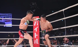 Võ sĩ gốc Việt bị hạ knock-out ở trận ra mắt đấu trường MMA Nhật Bản