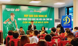 Giải Bóng rổ học sinh tiểu học Hà Nội 2019 đạt kỷ lục số đội tham dự
