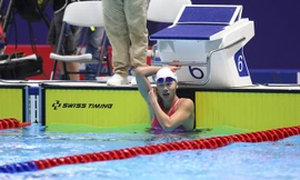 Kình ngư Ánh Viên giải toả áp lực huy chương