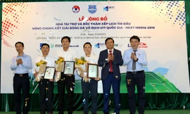 Tám đội tham dự VCK giải bóng đá U17 Quốc gia 2019