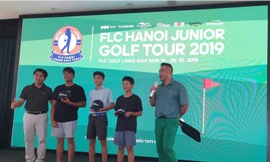Nguyễn Quang Trí lần đầu vô địch FLC Hanoi Junior Golf Tour