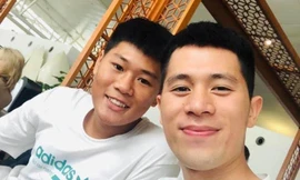 Đình Trọng cùng em trai