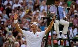 Federer cán mốc 100 trận thắng tại Wimbledon
