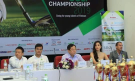 Giải Tiền Phong Golf Championship 2019 là sự kiện thể thao do báo Tiền Phong tổ chức nhân dịp chào mừng kỷ niệm 66 năm thành lập Báo Tiền Phong xuất bản đầu tiên (16/11/1953 - 16/11/2019), Ảnh: Như Ý