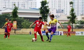 Mưa bàn thắng ngày khai màn giải bóng đá nữ Cúp Quốc gia