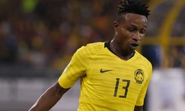 Tiền đạo nhập tịch Mohamadou Sumareh của Malaysia từng góp mặt ở chung kết AFF Cup với Việt Nam