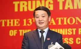 Ông Hầu A Lềnh, Phó Chủ tịch - Tổng thư ký Uỷ ban T.Ư MTTQ Việt Nam (Ảnh Như Ý)