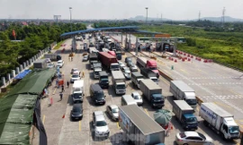 ùn tắc ở cửa ngõ vào TP.Hải Phòng