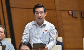 Ông Nguyễn Văn Cảnh, Giám đốc Khu du lịch Cửa biển thuộc Công ty TNHH Dịch vụ du lịch Quốc Thắng tái cử Quốc hội khóa XV.