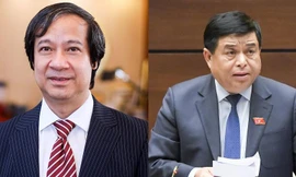 Bộ trưởng Bộ GD-ĐT và KH-ĐT đăng đàn trả lời chất vấn