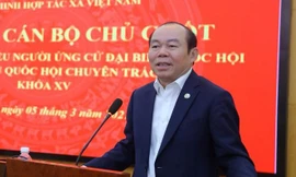 Ông Nguyễn Ngọc Bảo, Chủ tịch Liên minh HTX Việt Nam