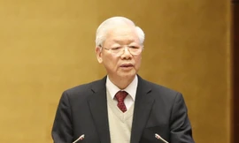 Tổng Bí thư Nguyễn Phú Trọng (ảnh Nhật Minh)