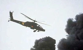 Đụng độ ở Syria đã xuất hiện cả trực thăng