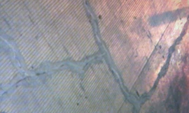 Hầm vượt sông Sài Gòn xuất hiện nhiều vết nứt