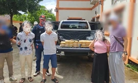 Công an Điện Biên phối hợp với Cảnh sát Lào phá chuyên án, thu giữ 2,5 tấn ma tuý