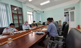 Cơ quan chức năng làm việc với đại diện Trung tâm Truyền hình giáo dục và Pháp luật khu vực Tây Nguyên