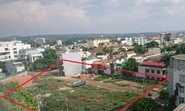 Sáu lô đất "vàng" tại đường Lý Tự Trọng, thành phố Buôn Ma Thuột