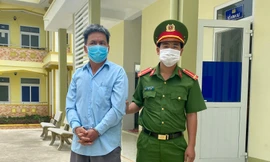 Đối tượng Dương lúc bị bắt