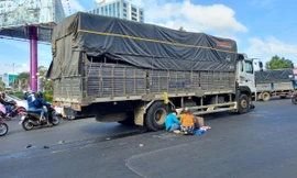 Hiện trường vụ tai nạn giao thông