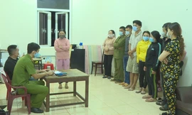 Các đối tượng liên quan tại cơ quan công an