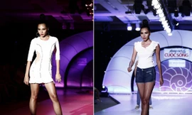 Minh Triệu khoe đôi chân nuột nà 'hot' nhất làng mốt