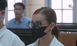 Trang Nemo tại phiên tòa.