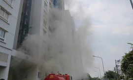 Hiện trường vụ cháy Carina