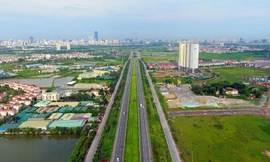 Khu vực phía Tây Hà Nội được đánh giá có nhiều tiềm năng phát triển BĐS. Ảnh. Internet