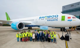 Boeing 787-9 Dreamliner đầu tiên cất cánh về với đội bay của Bamboo Airways