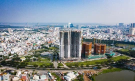 Ấn tượng với tiến độ xây dựng tại Eco Green Saigon