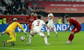 Pha ghi bàn của Firmino (số 9). Ảnh: PA.