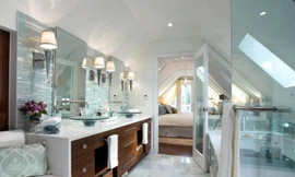 Mẫu nhà mái tam giác 2 tầng đẹp long lanh với chi phí thấp